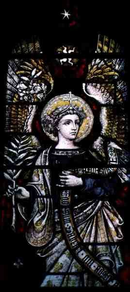 Archangel by Burlison & Gryll, 1875 by English School
